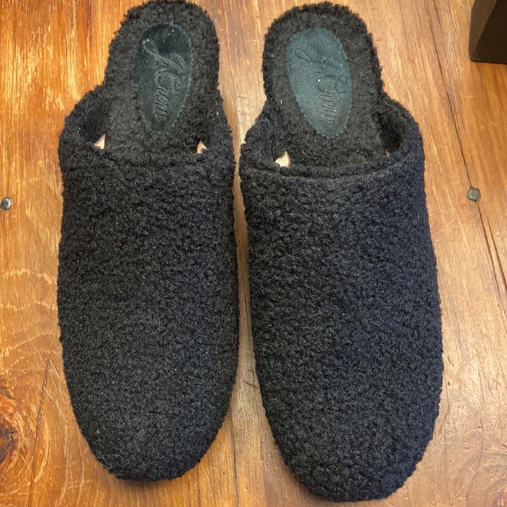 J Crew Curly Faux Shearling Clog - Picture 3 of 7